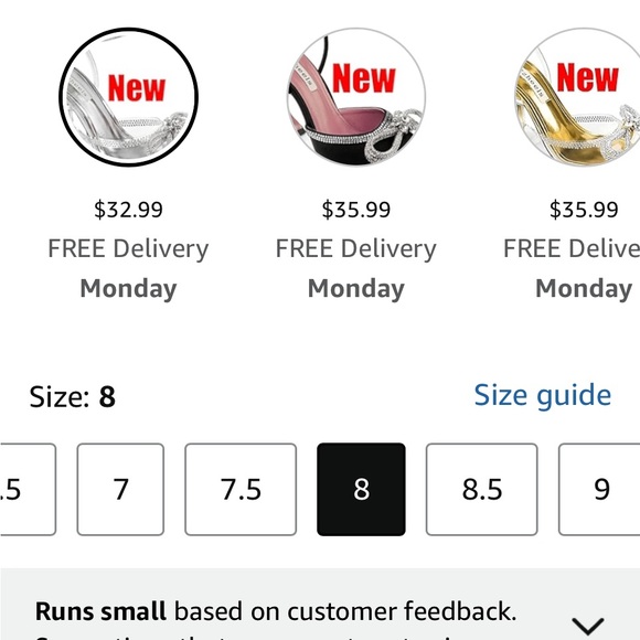 Silver Women's Shoes - Picture 10 of 10